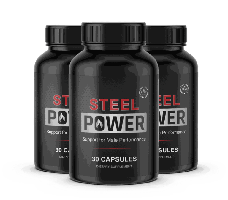 Steel Power Natural Male Vitality and Performance Support Formula