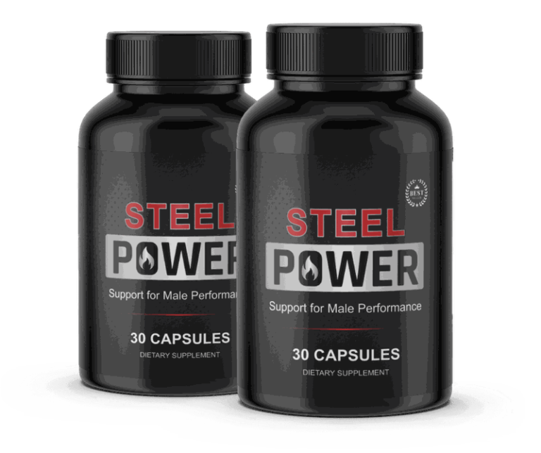 Steel Power Natural Male Vitality & Performance Support