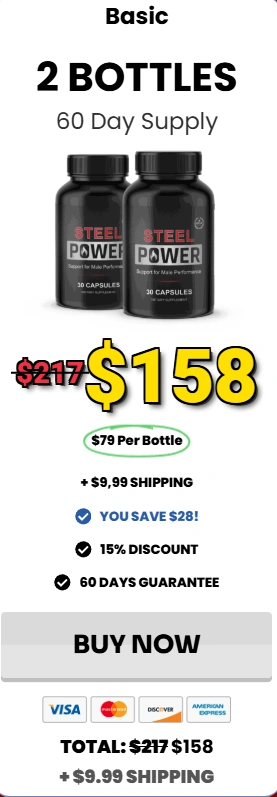 Steel Power  2 Bottle